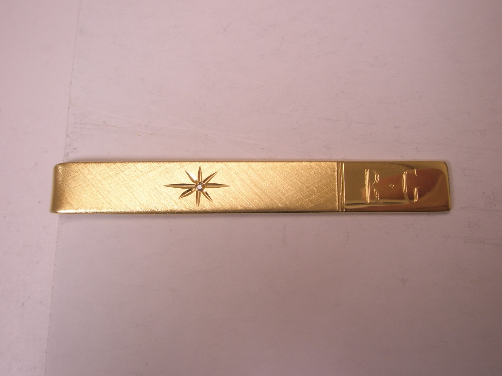 RG Engraved Monogram Initials Letters Vintage MAD… - image 1