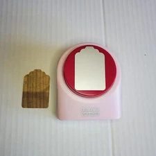 Marvy Uchida Lg 2-1/4"x1-1/2" Dog/Price Tag Paper Punch Cards Scrapbooking 