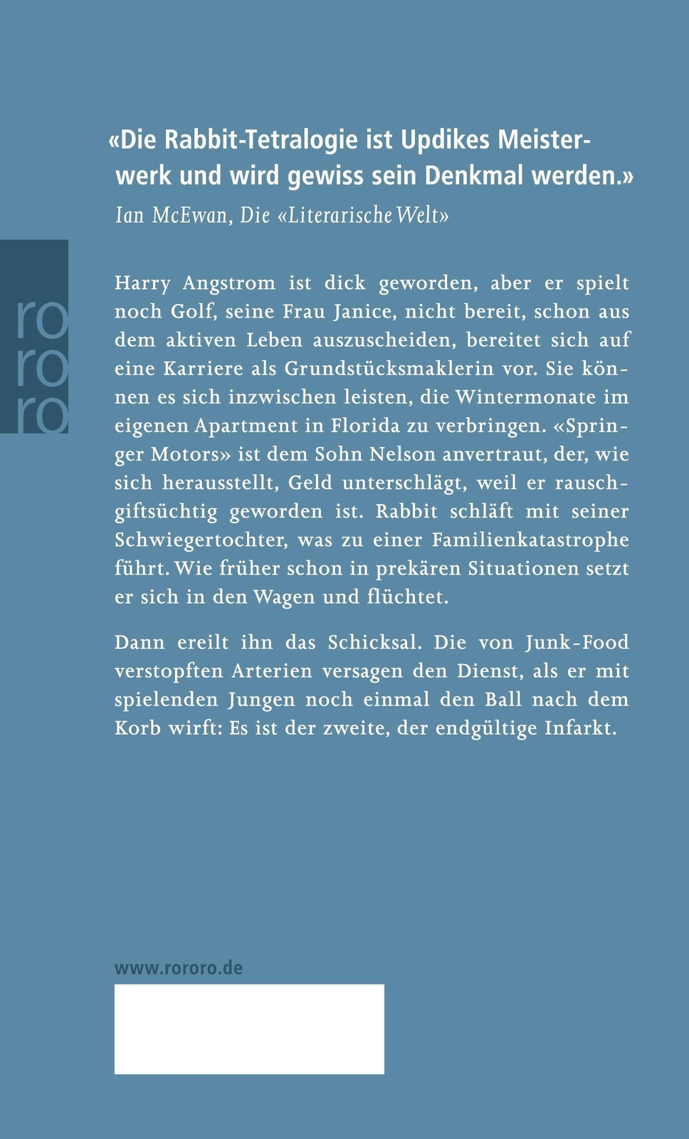 Thumbnail - Rabbit In Ruhe | John Updike | Taschenbuch | Die Rabbit-romane |
