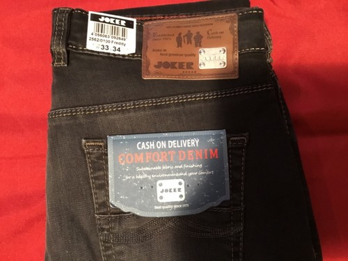Joker Freddy Herren Jeanshose Schwarz ( 2562/0100) Gr: wählbar neu mit Etikett - Bild 2 von 10