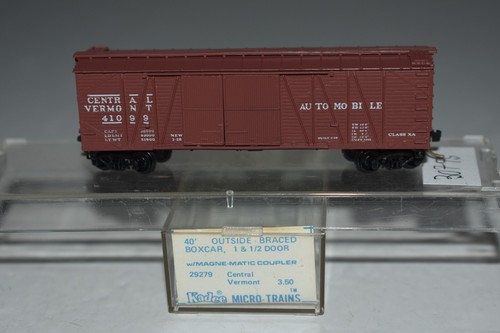 Carro de carga doble puerta Kadee Central Vermont 40' escala N 41099 C45430 | Zustand: Used