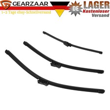 SCHEIBENWISCHER SET VORNE + HINTEN Passend für VW POLO DE