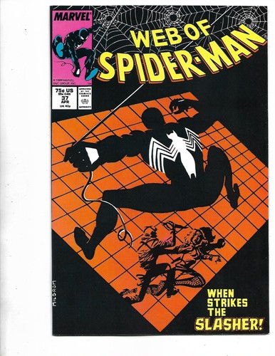 Web of Spider-Man #37, 1988, 9.6, NEAR MINT plus +, Stan Lee era classic - Picture 1 of 3