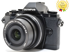    289 shot   MINT OLYMPUS OM-D E-M10 Digital SLR Camera Black 14-42mm JAPAN