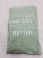 NEW The Grounding Company Terra Grounding Bed Sheets - Green Size: QUEEN