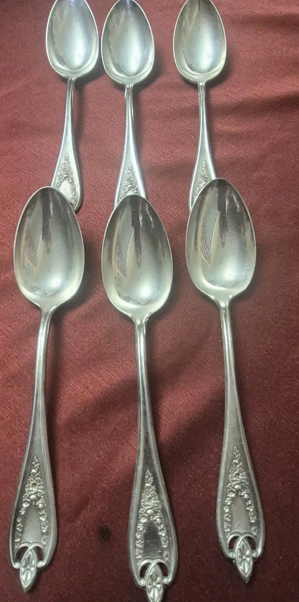 1847 Rogers Bros XS Triple Old Colony Table Spoons Lot Of 6 | eBay