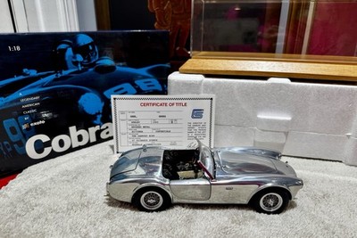 Exoto Danbury Mint 62 Shelby AC/Cobra 1:18 Great Condition!!! COA&BOX&CASE