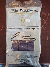 Professional Waist Apron Purple 12x24 3 Pocket Kitchen Server New Sealed
