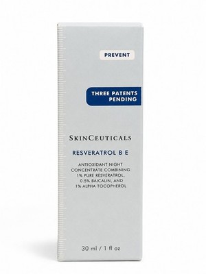SkinCeuticals Resveratrol B E Antioxidant Night Concentrate Serum 1 fl. oz new