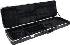 Lightweight ABS Road Case for Electric Bass Guitar with TSA Approved Locking Lat