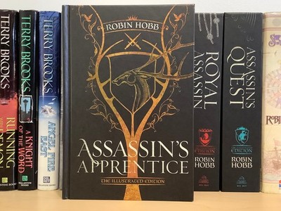 Assassin's Apprentice : 25th Anniv. Illustrated Edition by Robin Hobb - signed