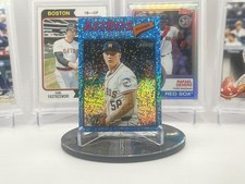 2026 Topps Heritage Chrome Light Blue Sparkle Refractor #170 Hunter Brown 