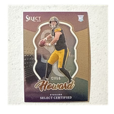 2025 Panini Select Will Howard (RC) Pittsburgh Steelers QB Certified Rookies #15