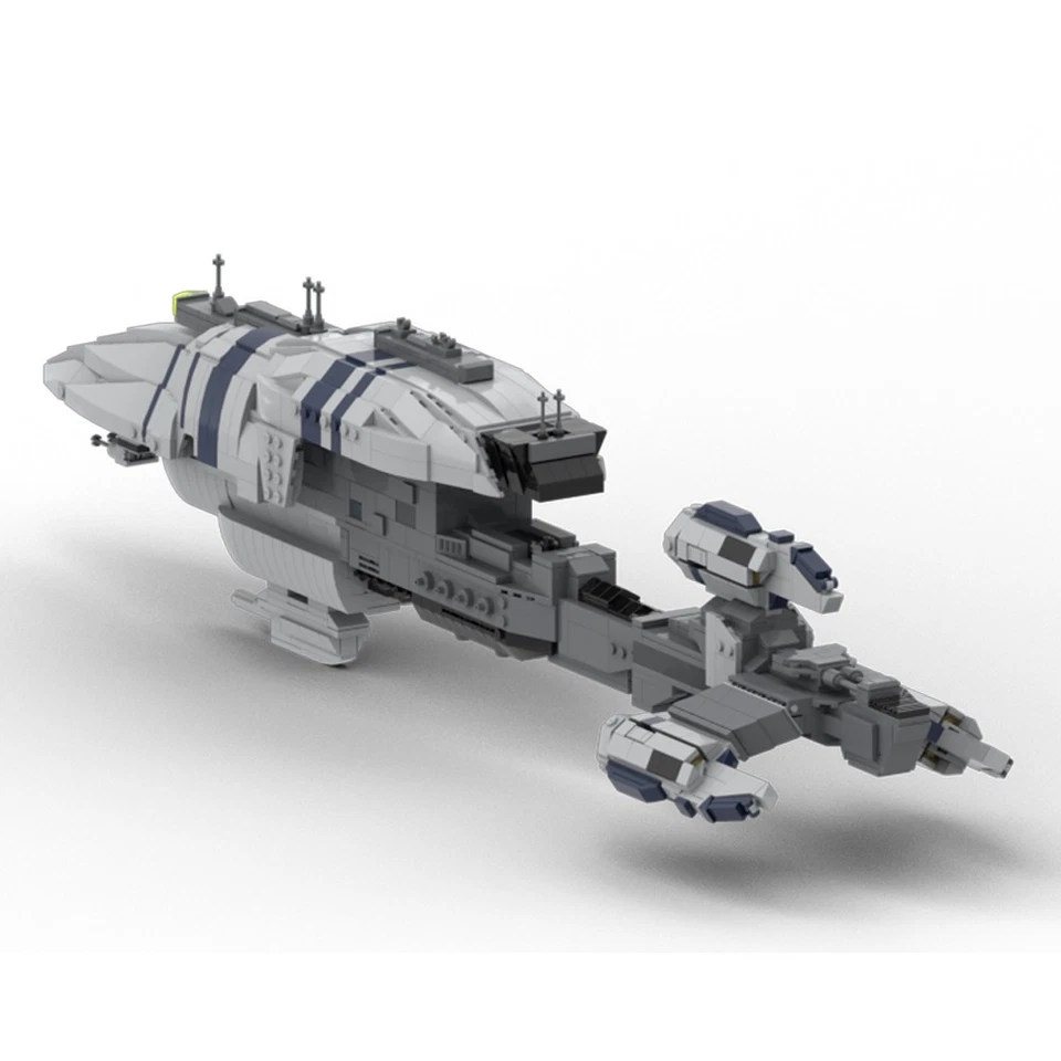 Custom MOC-164717 UCS The Recusant-class Light Destroyer Ship 1522 Parts - Image 3 of 4