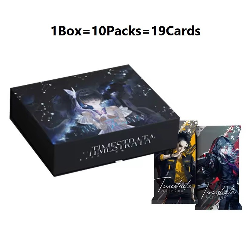 Demon Slayer Timestrata 10 Pack Booster Box Premium Trading Cards