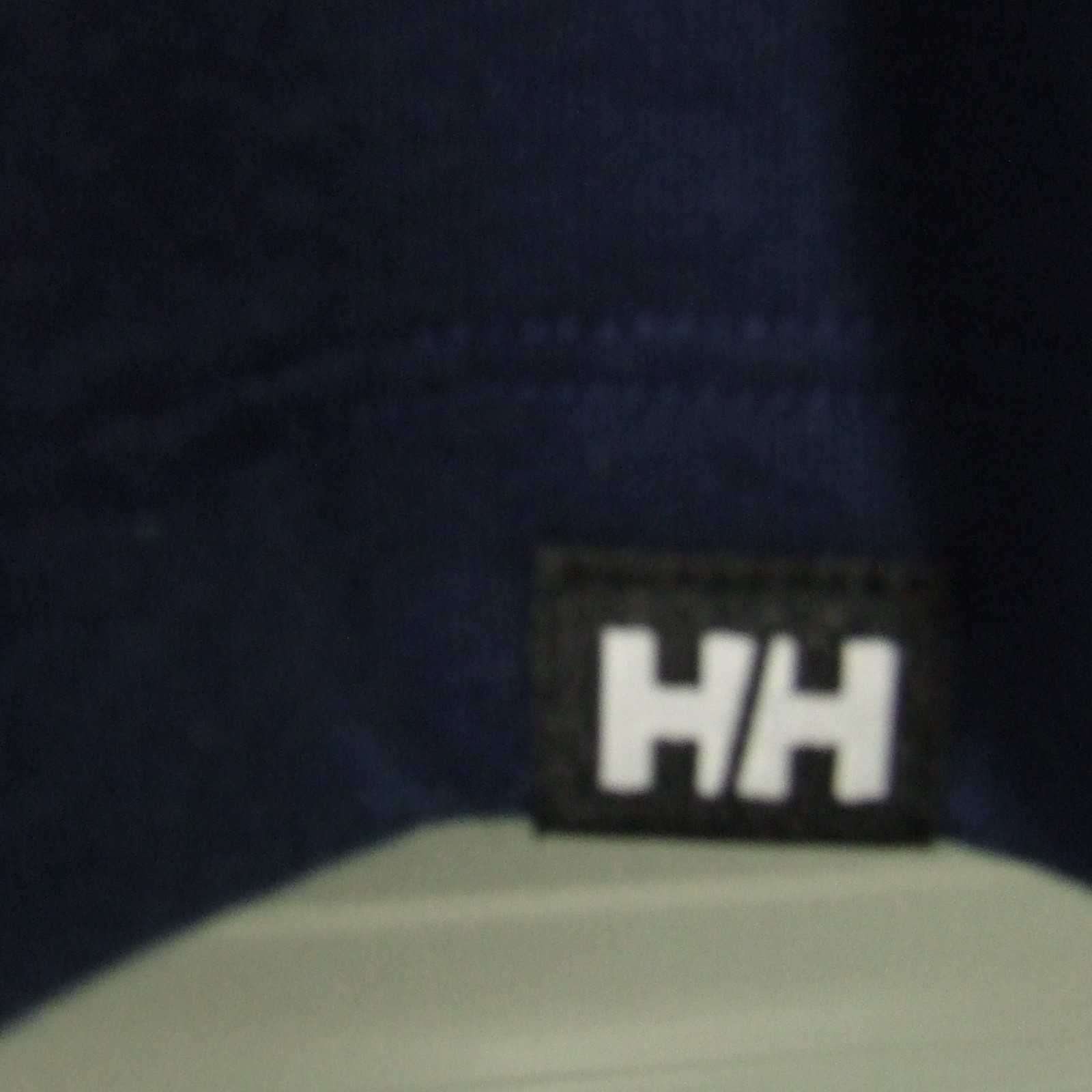 Helly Hansen Men's Long Sleeve Crew T-Shirt Navy Blue HH Logo Embossed XL NEW