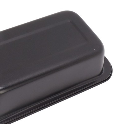 3x Non Stick Baking Pan Carbon Steel With Coating Loaf Bread Mould Box Recta SET