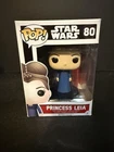 FUNKO POP ! PRINCESS LEIA 80 STAR WARS BOX NOT MINT X01