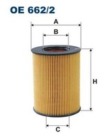 ÖLfilter Filtron OE 662 2 FÜR Land Rover Volvo MotorÖLfilter SchmierÖLfilter