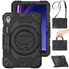 Case for Samsung Galaxy Tab S10 Lite/ S10 FE/ S9 FE/ S9: Heavy Duty Protectio...