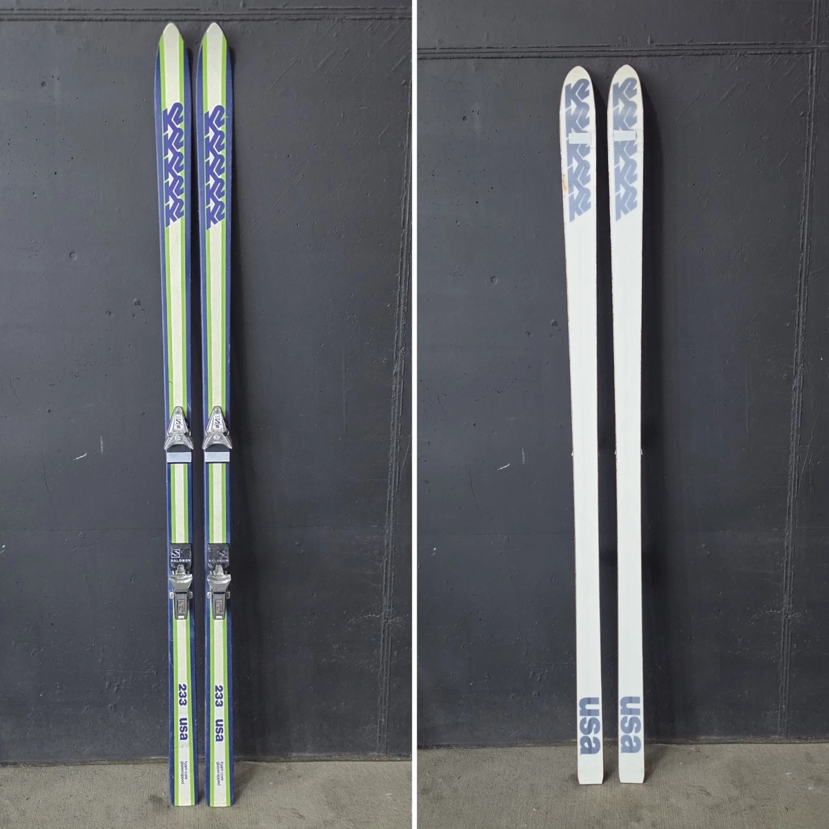 k2 233 mid skis Vintage K2 Skis In Vintage Downhill Skiing Equipment for sale