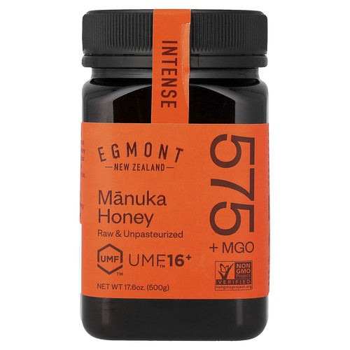Manuka Honey, Raw & Unpasteurized, UMF™ 16+, MGO 575+, 17.6 oz (500 g)