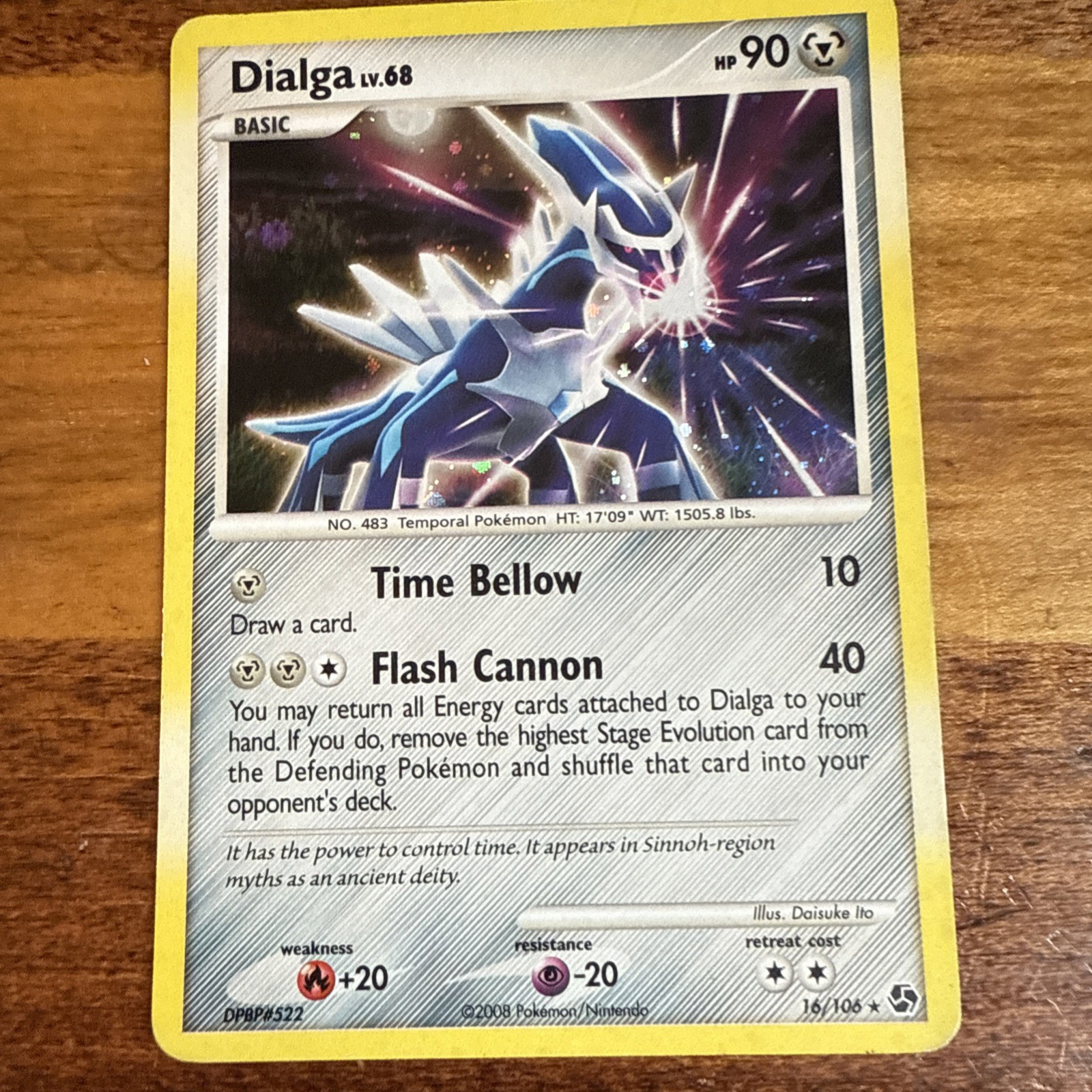 Dialga 16/106 Great Encounters Regular