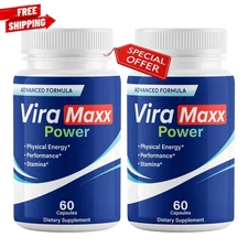 (2 Pack) Vira Maxx Power ViraMaxx for Men to Support Overall Male Enhancement