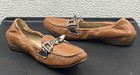 AGL ATTILIO GIUSTI LEOMBRUNI Loafer Women 38.5 /8.5 Buckle Moc Toe Brown Leather — photo 5