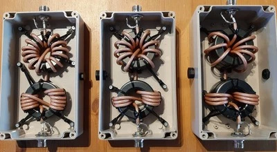 Optimized Common mode RF choke / line isolator / 1:1 unun - Photo 1/4