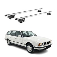 DachträGer GrundtäGer FüR BMW 5Er Touring E34 1991-1997 90Kg Alu Silber 2X ABE