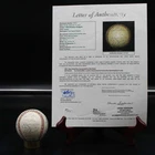 1950 Brooklyn Dodgers Team Signed Baseball Reese Campanella +21 JSA LOA AZ348