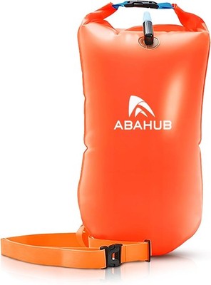 Swim Buoy Safety Tow Float Swim Bubble Achieve Be Bright Be Seen Be Safer Open