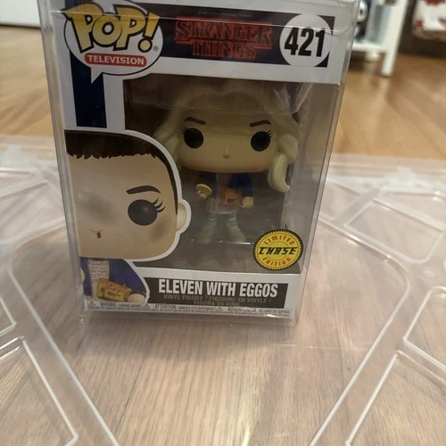 Funko Pop! Vinyl: Stranger Things - Eleven with Eggos (Chase) #421