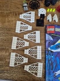 LEGO SPACE 6982 EXPLORIEN STARSHIP PARTS W/INSTRUCTIONS (NOT COMPLETE) 1996