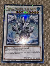 Yugioh Trishula, Dragon of the Ice Barrier HAC1-EN054 Duel Terminal Ultra 1st NM