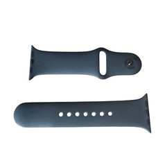 Genuine Apple Watch Sport Band Silicone Midnight Blue 38mm Replacement Strap-S/M