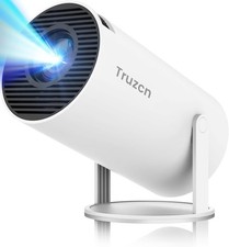 Mini Projector with WiFi 6 and Bluetooth 5.2, Built-in App Smart Portable