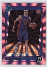 2021-22 Panini Donruss Rated Rookie Holo Pink Laser Luka Garza #214 0e4q