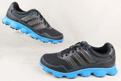 Adidas CrossFlex Sport Spikeless Golf Shoes Mens Sz 10 Black-Blue - Image 1 of 4