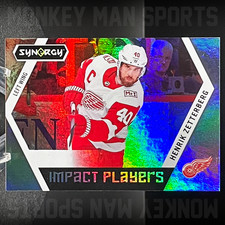 2017-18 Synergy - Henrik Zetterberg - IMPACT PLAYERS IP-2 RAINBOW HOLO RED WINGS