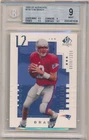 TOM BRADY 2000 UD SP AUTHENTIC #118 RC FUTURE WATCH PATRIOTS #/1250 BGS 9 MINT