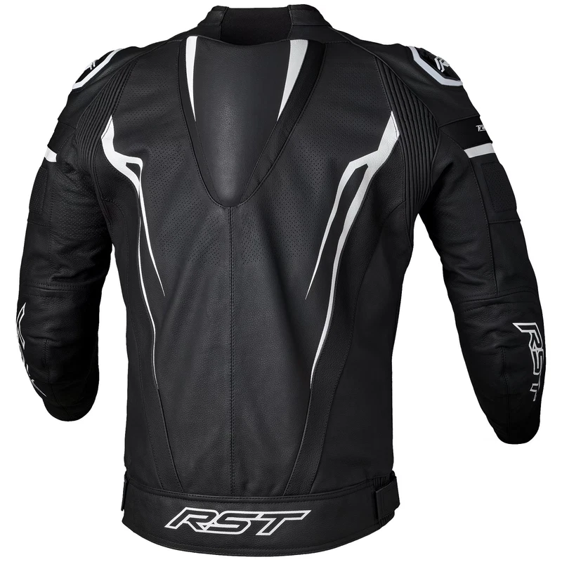 RST Tractech Evo 5 Leather Black White, photo 3 of 6
