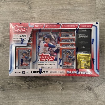 2025 TOPPS UPDATE SERIES SUPERBOX NEW SEALED