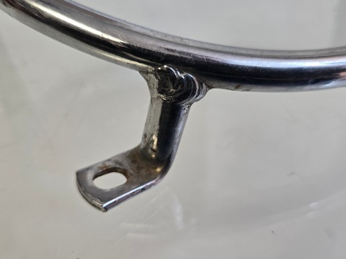 1960s NORTON 750 COMMANDO HEADLIGHT CHROME BEAUTY RING 06-1245 VINTAGE - Picture 6 of 11