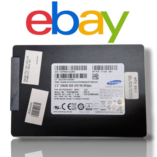 Samsung MZ-7PD2560/0H7 256GB SSD | MZ7PD256HAFV-000H7 | SATA III ✅ #FF27