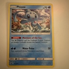 Phione 30/70 : Uncommon Mint/Near Mint Pokemon Card TCG: Dragon Majesty