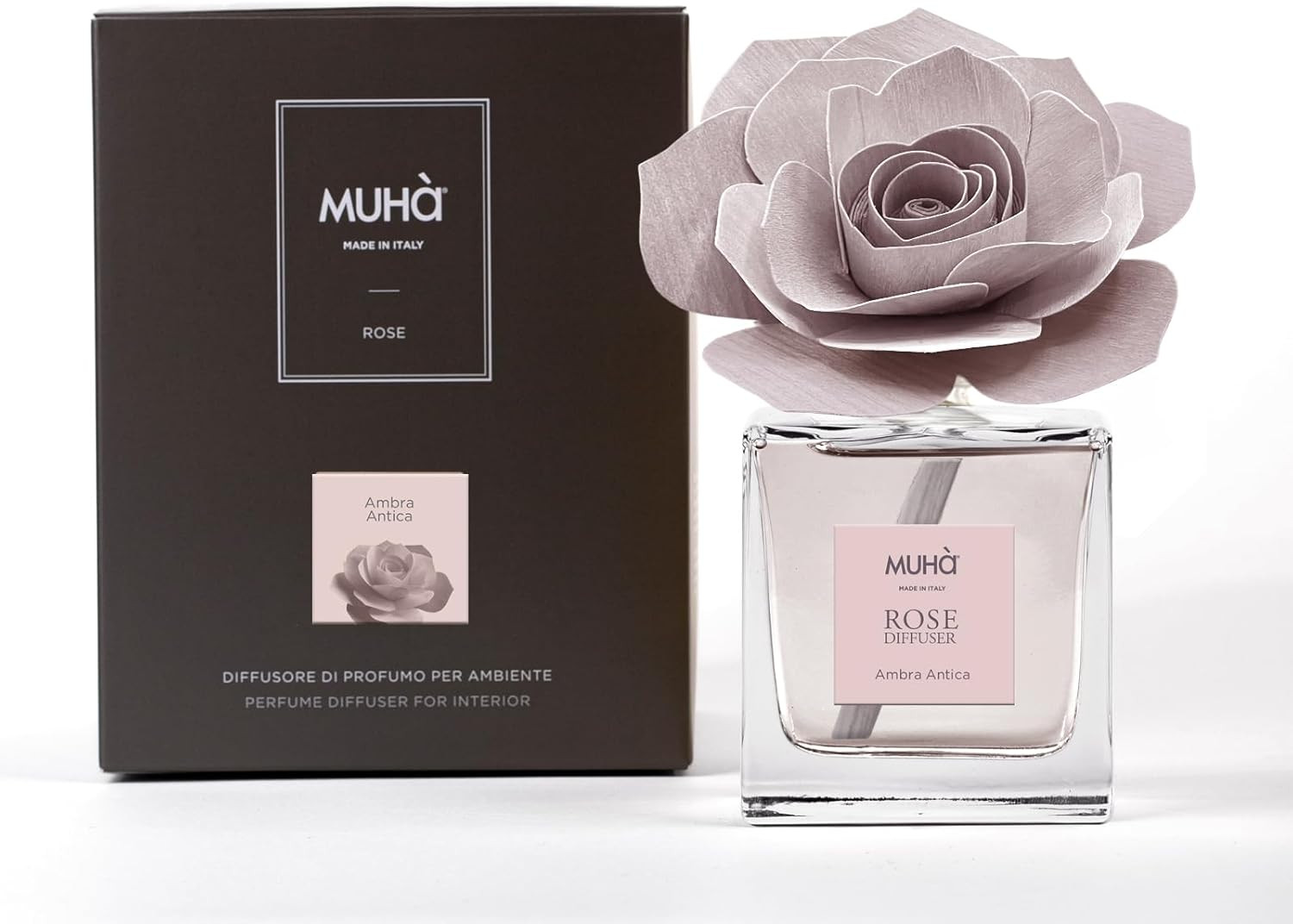 Profumo per Casa Rosa Muhà Ambra Antica - Atmosfere Italiane
