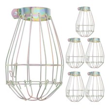 6 Pcs Reptile Heat Lamp Protection Net Box Cover Anti Scald Mesh