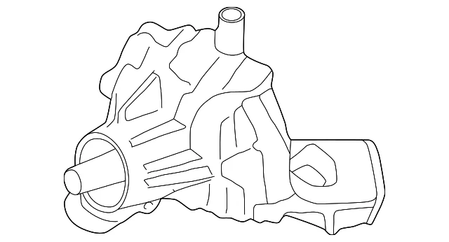 Genuine GM Engine Water Pump with Gaskets 89060527 - Image 2 of 3